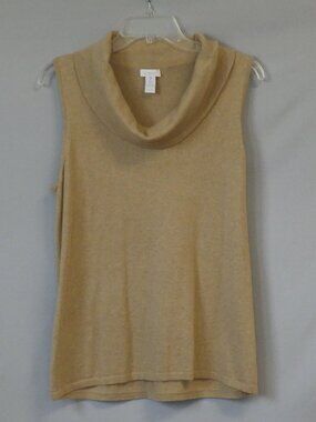 Chicos Cowl Neck Knit Top